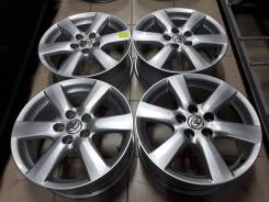 Оригинальные литые диски Тойота Рав4 на 17" (5*114.3) 7j et+45 в Барнауле Toyota. 7.0x17", 5x114.30, ET45, ЦО 60,1 мм.