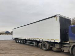 Тонар, 2019 в Москве Тонар. Шторно-бортовой полуприцеп 16,5 м. 4 оси, 39 000 кг.
