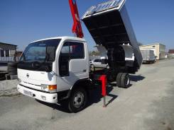 Nissan Atlas, 1995 во Владивостоке Nissan Atlas. Ниссан Атлас грузовой бортовой с манипулятором, 4 200 куб. см., 4 000 кг., 4x2