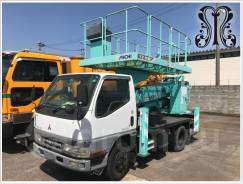 Aichi TZ10A, 2001 в Иркутске Aichi TZ10A. Автовышку-платформу Aichi TZ-10A на базе Mitsubishi Canter, 5 200 куб. см., 10,00 м.