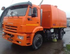 Кургандормаш КО-318Д, 2019 в Пензе Кургандормаш КО-318Д. КО-318Д на шасси Камаз-53605 вакуумная подметально-уборочная (пылесос), 6 700 куб. см.