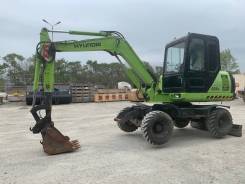 Hyundai R55W, 2000 во Владивостоке Hyundai R55W. Колесный экскаватор hyundai R55W, 0,20 куб. м.