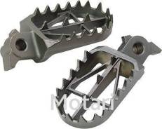 DRC Wide Foot Pegs CrMo Mid YZ250F, YZ450F, WR250F, WR450F 01-22; YZ125, YZ250 99-22 