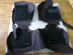 Ковры 3D Toyota Mark X (X120) 2004-2009 год черные с красной ниткой. в Благовещенске Коврик. Toyota Mark X, GRX120, GRX121, GRX125 Двигатели: 3GRFSE, 4GRFSE