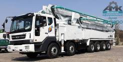 KCP63ZХ6170, 2019 в Москве KCP63ZХ6170, 2019. Автобетононасос KCP63ZX на шасси Daewoo Novus 12x4, новый 2019г. в., 10 964 куб. см., 61,30 м.