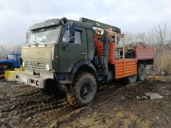 Камаз 732423, 2013 в Петропавловске-Камчатском КамАЗ. Продам Камаз 53501(43118) с Кму 3т, 260 куб. см., 8 000 кг., 6x6