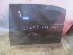 Стекло двери задней левой Hyundai Accent II (+Тагаз) 2000-2012 в Челябинске Стекло боковое. Hyundai Accent, LC, LC2 Hyundai Verna D3EA, G4EA, G4EB, G4ECG, G4EDG, G4EK