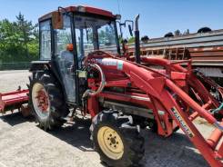 Yanmar F475FL японский мини трактор с КУН ковшом и кабиной, фреза 2м. во Владивостоке Yanmar. F475FL японский мини трактор с КУН ковшом и кабиной, фреза 2м., 47 л.с. Под заказ