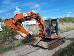 Hitachi EX75, 2003 в Хабаровске Hitachi EX75. Продам экскаватор Hitachi EX 75 ur3, 0,35 куб. м.