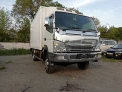 Mitsubishi Fuso Canter, 2003 во Владивостоке Mitsubishi Fuso Canter. Mitsubishi Canter 4WD мостовой рессорный рефрижератор, 5 200 куб. см., 3 000 кг., 4x4