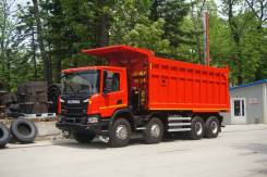 Scania, 2019 во Владивостоке Scania. Cамосвал углевоз P4408X4HZ, 440 куб. см., 30 000 кг., 8x4