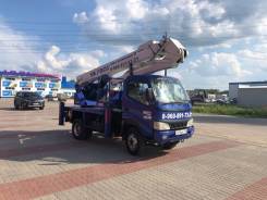 Hino Dutro, 2005 в Михайловке Hino Dutro. Автовышка Tadano на шасси 4WD, 4 600 куб. см., 17,00 м.