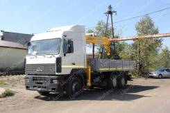 МАЗ 6303, 2019 в Москве МАЗ 6303. с КМУ Soosan 736, 6 650 куб. см., 6x4