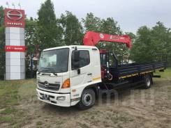 Hino 500, 2019 в Хабаровске Hino 500. HINO 500 c краном манипулятором UNIC URV554 5т в Хабаровске, 7 684 куб. см., 5 000 кг., 4x2
