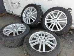 Оригинальные диски Nissan на шинах Bridgestone 225/55R18 в Иркутске Оригинальные диски Nissan на шинах Bridgestone 225/55R18. 8.0x18" 5x114.30 ET38