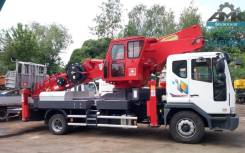 Hansin HS 450A, 2019 в Москве Hansin HS 450A. Daewoo Novus 4x2 автовышка 45м Hansin HS450А (Корея), новый 2019г. в., 5 890 куб. см., 45,00 м.
