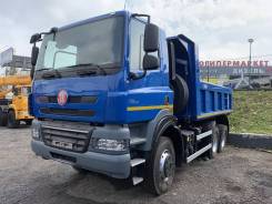 Tatra T158, 2018 в Москве Tatra T158. Самовал 8P5R32, 12 900 куб. см., 15 480 кг., 6x6