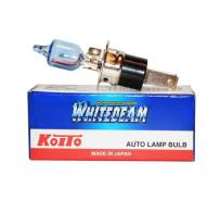 Лампа высокотемпературная Koito Whitebeam H3C 0753W во Владивостоке Лампа. Nissan: Bluebird, NV350 Caravan, Cedric, Vanette, Laurel Toyota: Lite Ace, Regius Ace, Crown, Scepter, Sprinter Trueno, T.U.V, Estima, Vista, H...