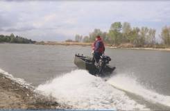 Лодка болотоход Крякаш 400 в Новосибирске Starrivers. 2019 год год, длина 4,00 м., двигатель без двигателя, 15,00 л.с., бензин