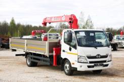 Hino 300, 2019 в Москве Hino 300. КМУ UNIC 374 (3т) на базе HINO 300-720 (7,5т) Борт 6,0х2,55х0,6, 4 000 куб. см., 2 800 кг., 4x2. Под заказ