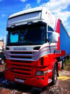 Scania R420, 2013 в Омске Scania R420. Продается сцепка Scania+штора, 12 000 куб. см., 25 000 кг., 4x2