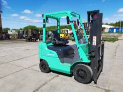 Mitsubishi FG15, 2013 в Омске Mitsubishi FG15. Вилочный погрузчик Mitsubishi, 1.5 тн, газ/бензин, 2013 г., 1 500 кг., Газовый