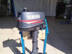 Лодочный мотор Yamaha 5 CMHS как новый в Красноярске Yamaha. 5,00 л.с., 2-тактный, бензиновый, нога S (381 мм), 2018 год