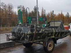 Продам лодку Казанка 5М со стационарным водомётом в Алдане Казанка-5М. 2010 год год, длина 4,00 м., двигатель стационарный, 80,00 л.с., бензин