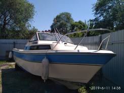 Продам корпус катера Yamaha FISH 22 во Владивостоке Yamaha Fish 22. длина 6,50 м., двигатель без двигателя