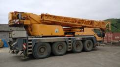 Liebherr LTM, 2001 в Холмске Liebherr LTM. Автокран 1060/2, 9 960 куб. см.