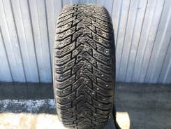 Nokian Hakkapeliitta 8, 225/55 D16 в Новосибирске Nokian Hakkapeliitta 8. Зимние, шипованные, 2015 год, 5 %, 1 шт