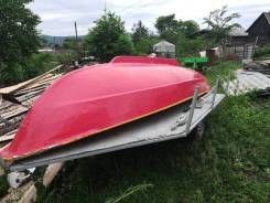 Срочно! Продам моторную лодку в Кавалеровском районе AB. длина 4,18 м., двигатель подвесной, 9,90 л.с., бензин