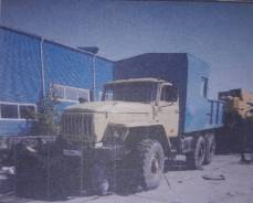 Урал 43204, 2001 в Томске Урал 43204. Фургон урал 43204-0011-31, 14 860 куб. см., 7 000 кг., 6x6