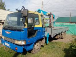 Hino Ranger, 1991 в Омске Hino Ranger. Продам грузовик с манипулятором, 7 000 куб. см., 5 000 кг., 4x2