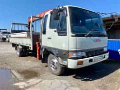 Hino Ranger, 1998 во Владивостоке Hino Ranger. Бортовой с крановой установкой, не конструктор, 1 хозяин., 7 400 куб. см., 5 000 кг., 4x2