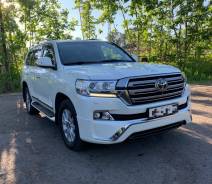 Аренда автомобиля с водителем в Хабаровске Toyota Land Cruiser. С водителем