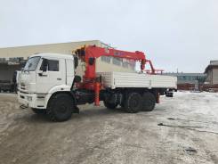Kanglim KS1256G-II, 2019 в Набережных Челнах Kanglim KS1256G-II. Бортовой Камаз 43118-50 с КМУ Kanglim KS1256 G-II TOP, 300 куб. см., 6x4