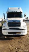 Freightliner Columbia, 2004 в Сочи Freightliner Columbia. Фредлайнер, 14 000 куб. см., 60 000 кг., 6x4