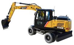 Sany SY155W, 2019 в Красноярске Sany SY155W. Колесный экскватор SANY, 0,70 куб. м.