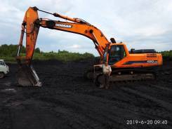 Doosan, 2010 в Лучегорске Doosan. Экскаватор 420LCV, 2,18 куб. м.