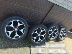 Колеса subaru r18 Enkei в Уссурийске Колеса subaru r18 Enkei. 7.0x18" 5x100.00 ET48 ЦО 56,0 мм.