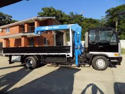 Hino Ranger, 1997 в Фокино Hino Ranger. HINO Ranger 1997г с крановой установкой Tadano 363, 8 000 куб. см., 5 000 кг.