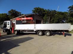 Isuzu Giga, 2004 в Фокино Isuzu Giga. Isuzu GIGA 2004г с крановой установкой UCAN-UNIC 500, 14 250 куб. см., 10 000 кг., 8x4
