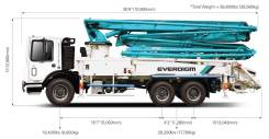 Everdigm, 2019 в Краснодаре Everdigm. ECP38CX-5 бетонанасос, 38,00 м. Под заказ