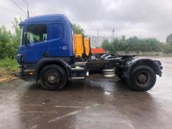 Scania, 2003 в Москве Scania. Седельный тягач P94, 9 000 куб. см., 15 000 кг.