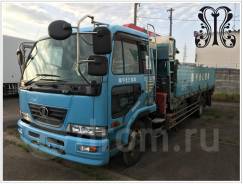 Nissan Diesel, 2005 в Иркутске Nissan Diesel. Бортовой 8 тонн с манипулятором Unic-374, 7 700 куб. см., 4x2. Под заказ
