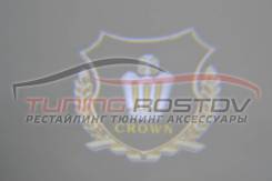 Подсветка в двери с проекцией Crown 012 во Владивостоке Подсветка. Toyota Crown, ARS210, ARS220, AWS210, AWS211, AZSH20, AZSH21, GBS12, GRS180, GRS181, GRS182, GRS183, GRS184, GRS200, GRS201, GRS202, GRS203...