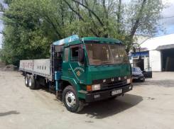 Mitsubishi Fuso, 1993 в Челябинске Mitsubishi Fuso. Митсубиси фусо, манипулятор, воровайка, 17 700 куб. см., 15 000 кг., 6x4