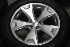 Диски оригинальные Subaru R17 5*100 7J ET48 в Омске Subaru. 7.0x17", 5x100.00, ET48