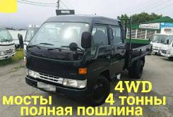 Toyota Dyna, 2008 в Уссурийске Toyota Dyna. 4WD, двухкабинник+ борт 4 тонны, 4 100 куб. см., 4 000 кг., 4x4